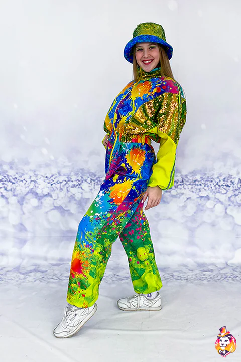 Costume d’animateur Challenge vert — photo 4