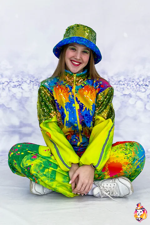 Costume d’animateur Challenge vert — photo 5