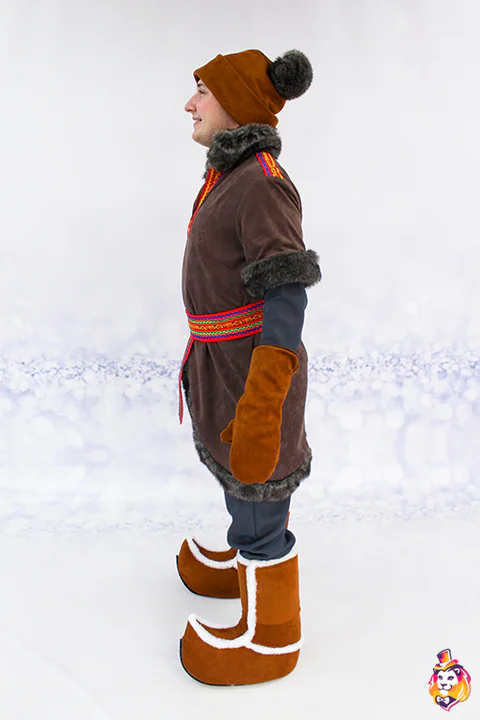 Montanaro del Nord – costume per animatori, vista laterale