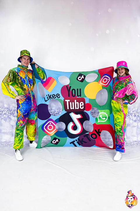 Social Media Cheese Party Prop