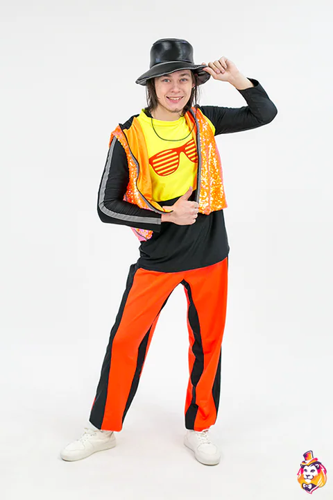 Neon Boy Party Entertainer Costume