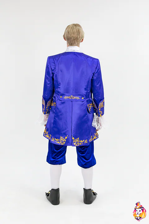 Enchanted Prince entertainer costume — back view