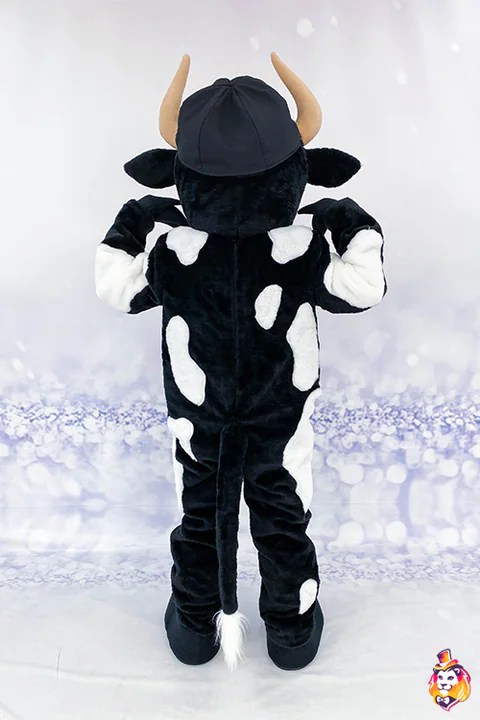 Toro – costume mascotte, vista posteriore