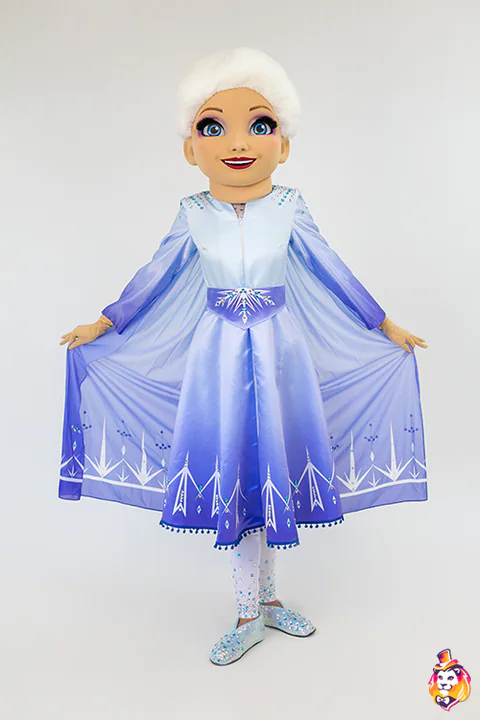 Ice Princess Mascot Costume