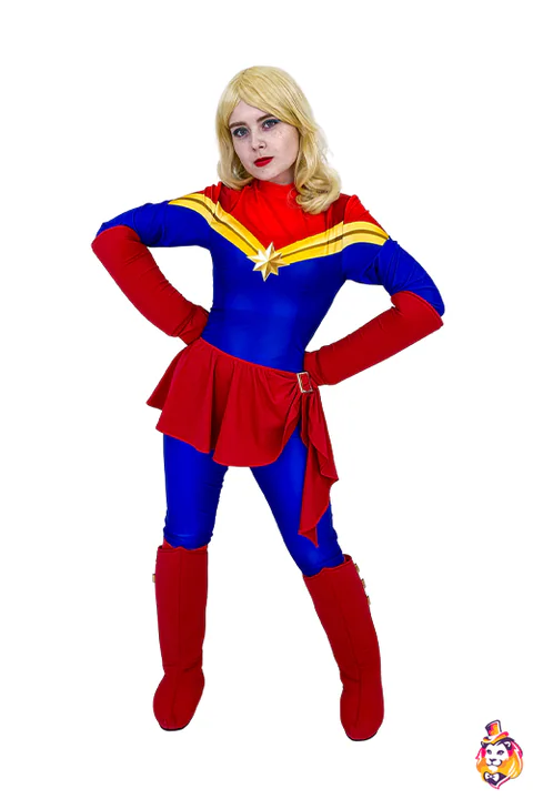 Captain Super Hero Party Entertainer Costume