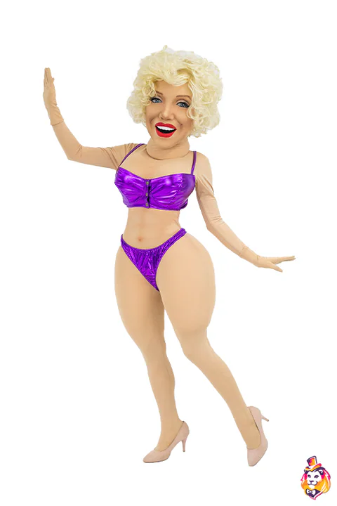 Mascottepak Platinablonde pin-up