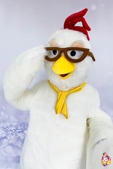 Costum de mascotă Găină – detaliu