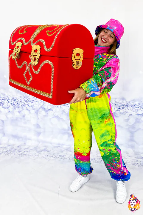 Chest Red Party Prop