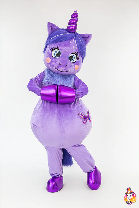 Mascottepak Eenhoorn Uni