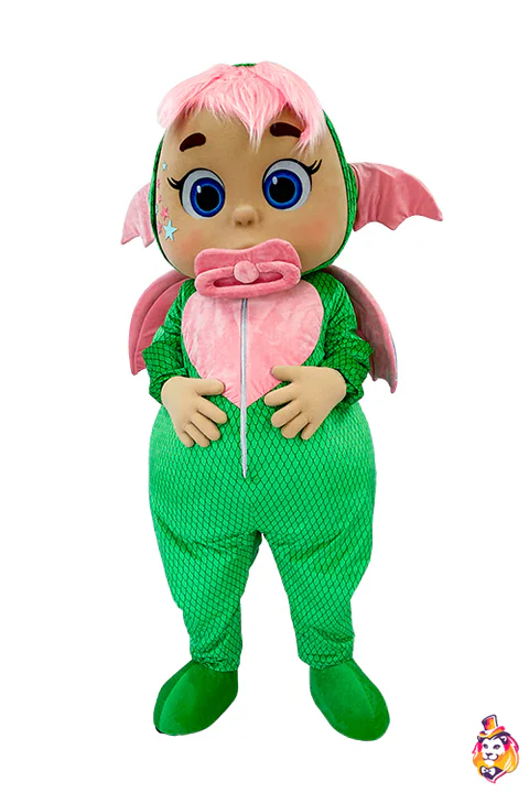 Mascottepak Draakje Pupsik