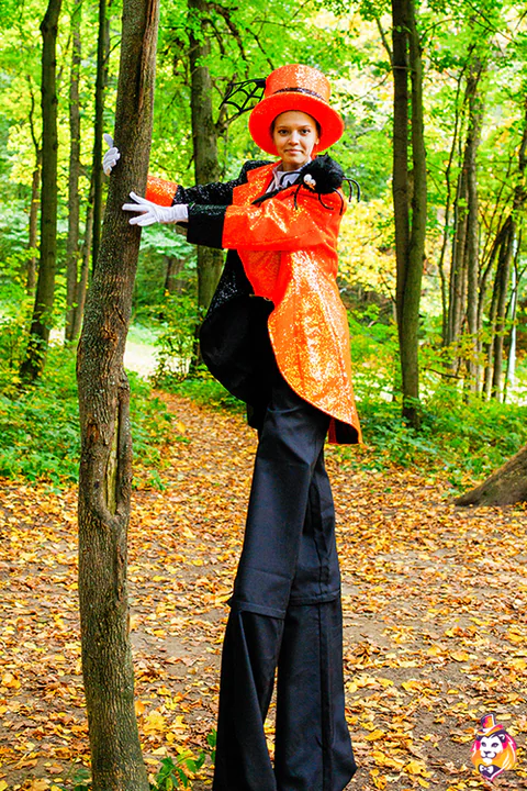 For Stilt Walker Boy Halloween entertainer costume — photo 4