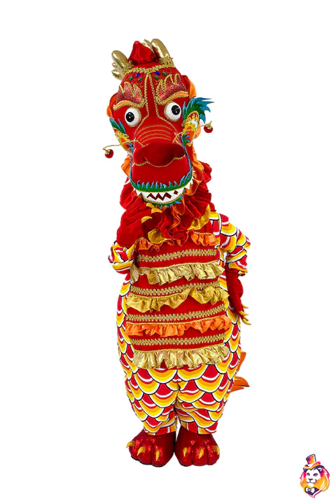 Mascottepak Rode Pekingdraak