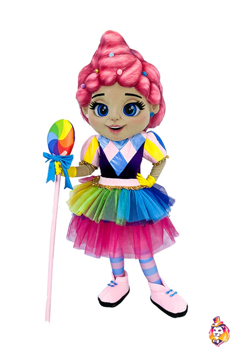 Doll Lollipop Mascot Costume